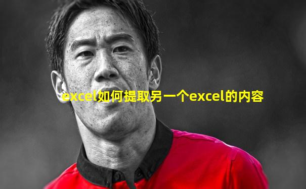 excel如何提取另一个excel的内容