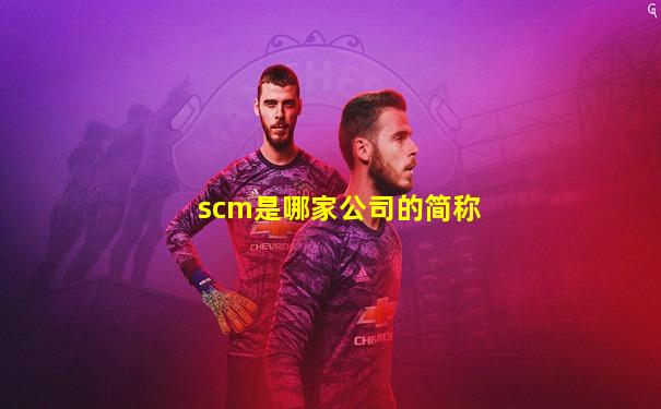 scm是哪家公司的简称