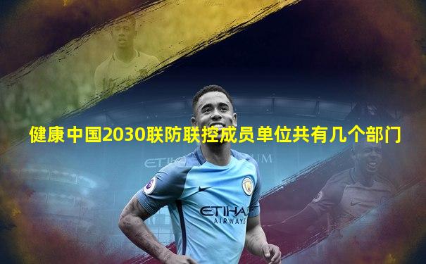 健康中国2030联防联控成员单位共有几个部门