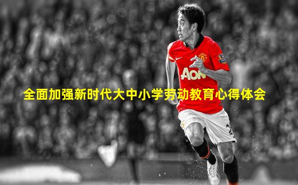 全面加强新时代大中小学劳动教育心得体会