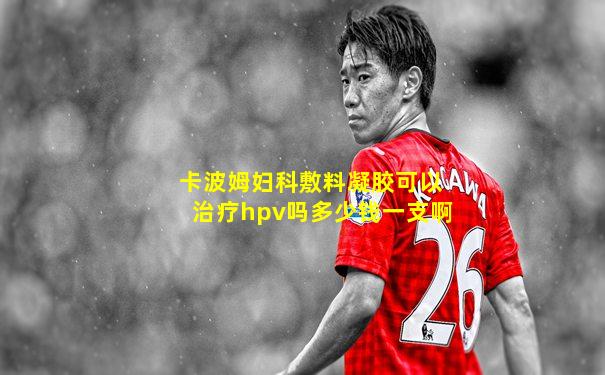 卡波姆妇科敷料凝胶可以治疗hpv吗多少钱一支啊