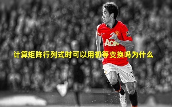 计算矩阵行列式时可以用初等变换吗为什么